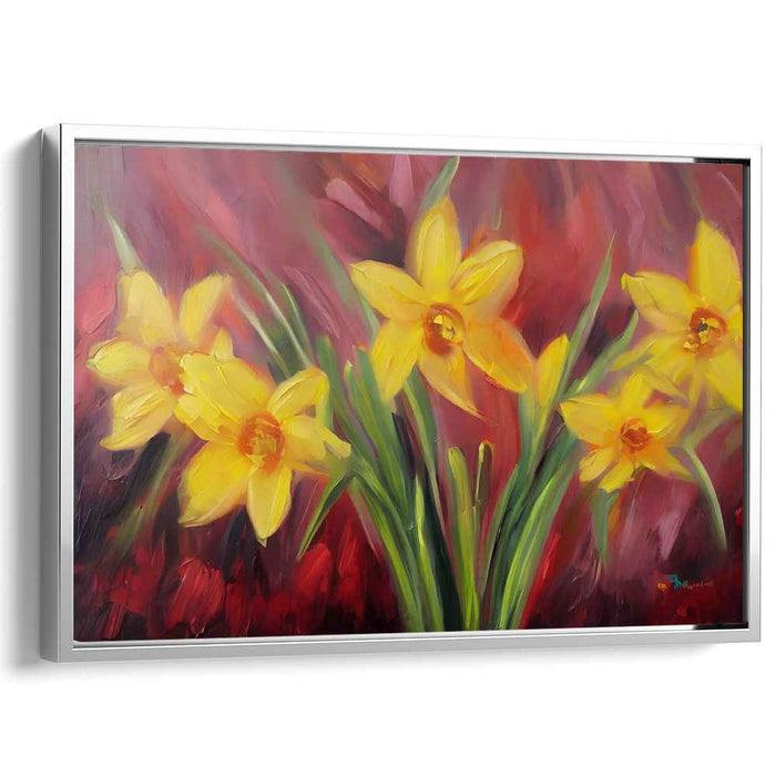 Abstract Daffodils #132