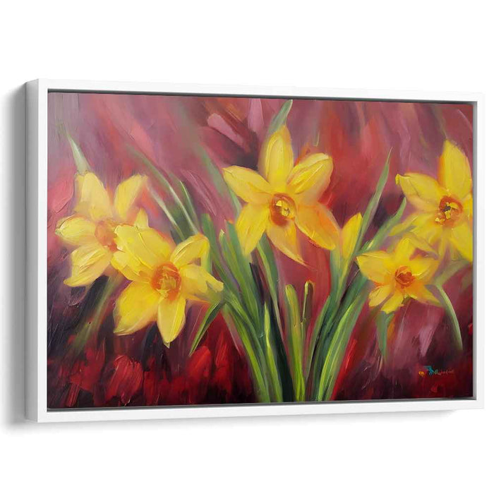 Abstract Daffodils #132