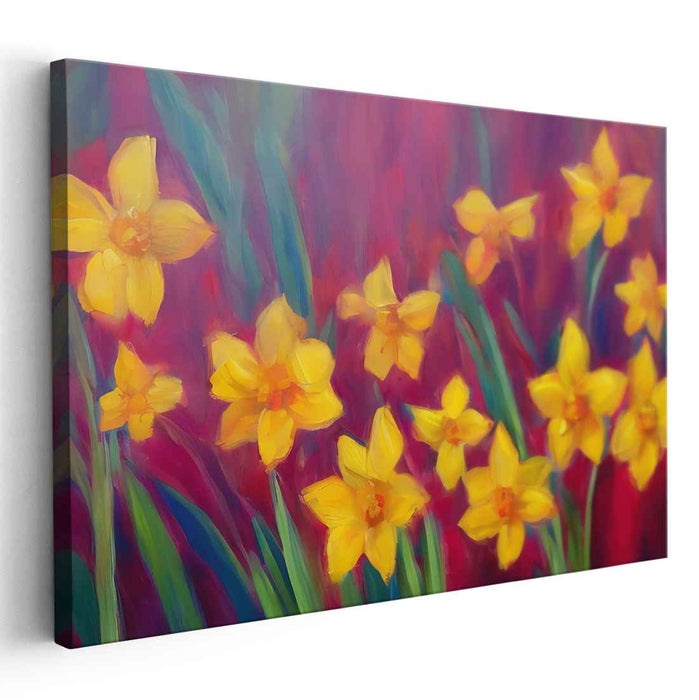 Abstract Daffodils #136