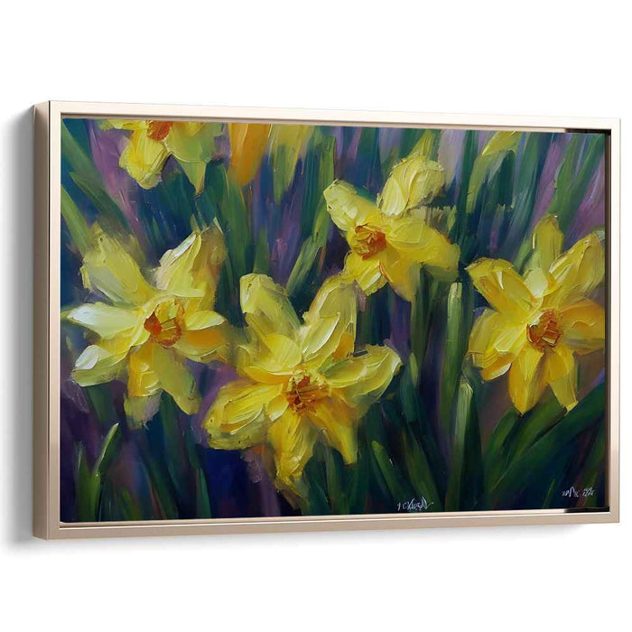 Abstract Daffodils #137