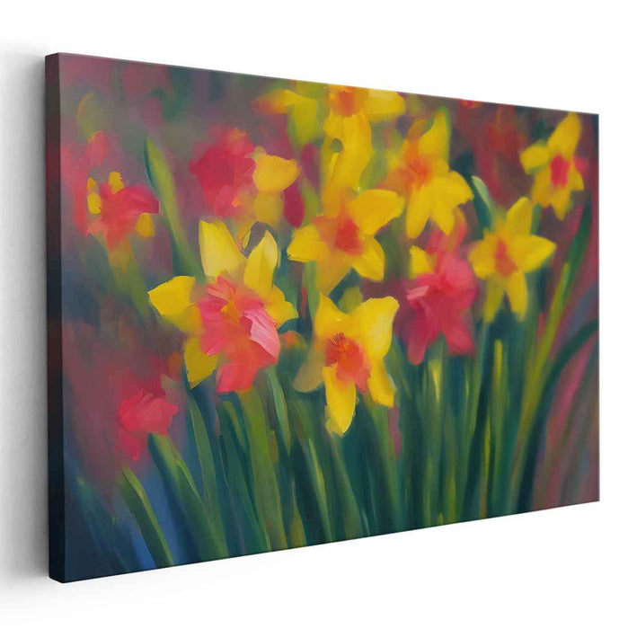 Abstract Daffodils #140