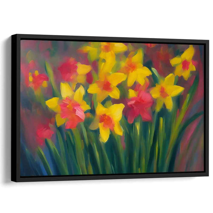 Abstract Daffodils #140