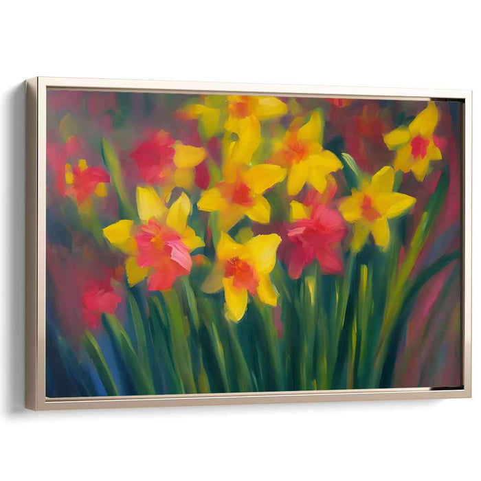 Abstract Daffodils #140