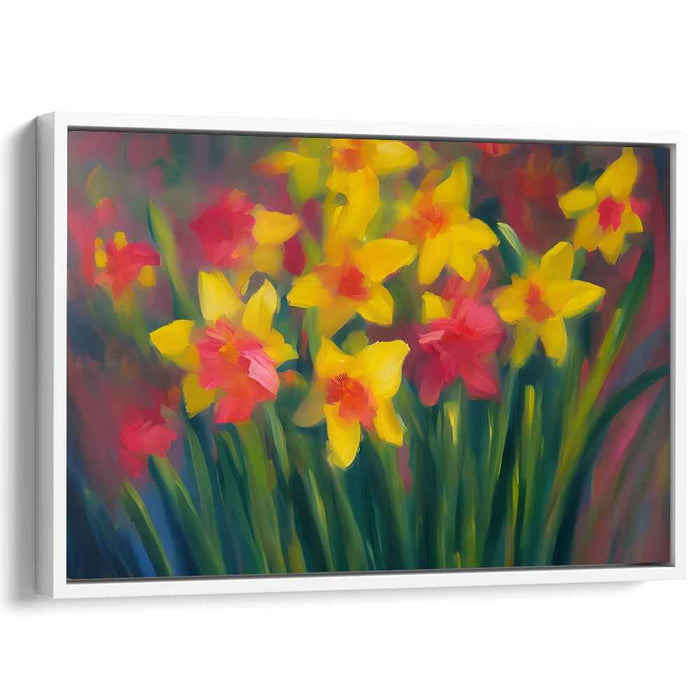 Abstract Daffodils #140