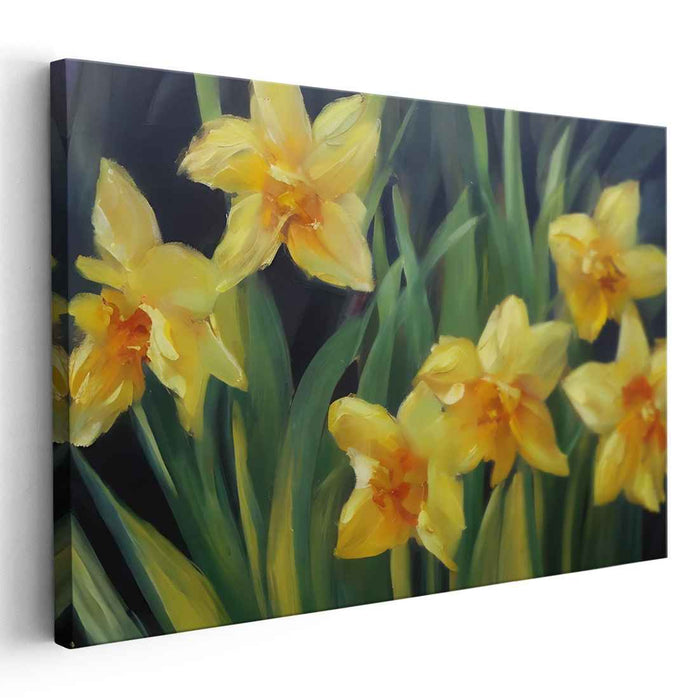 Abstract Daffodils #142