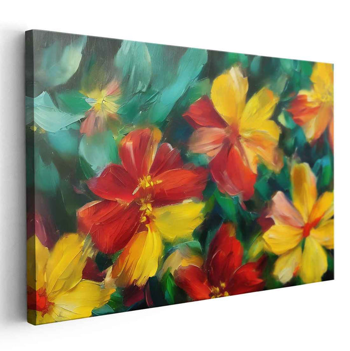 Abstract Tropical Flowers #117