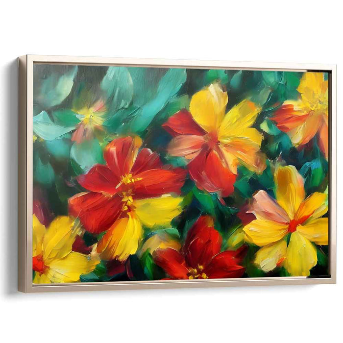 Abstract Tropical Flowers #117