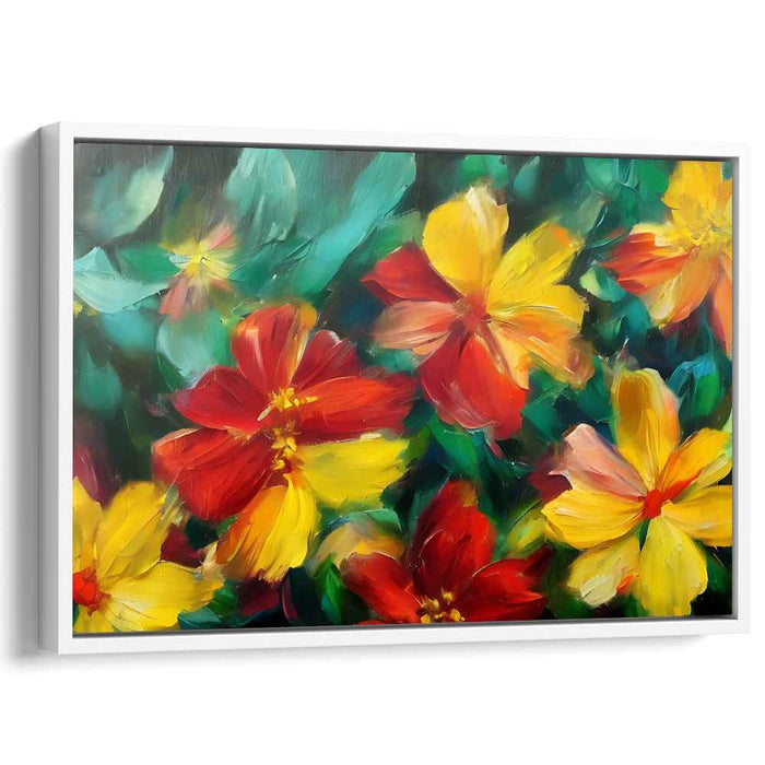 Abstract Tropical Flowers #117