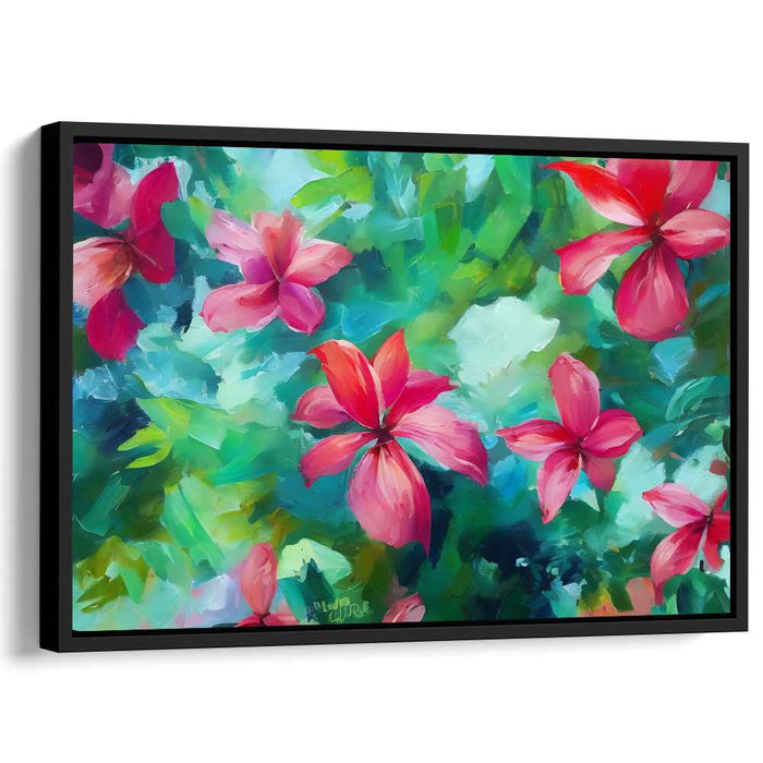 Abstract Tropical Flowers #121