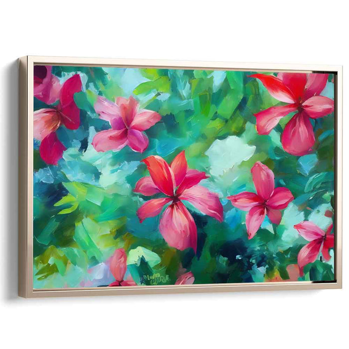 Abstract Tropical Flowers #121