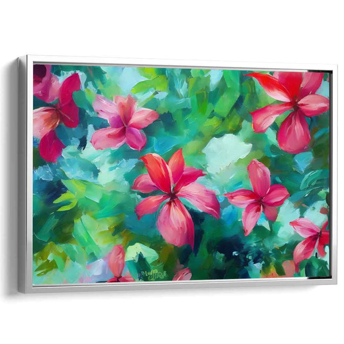 Abstract Tropical Flowers #121