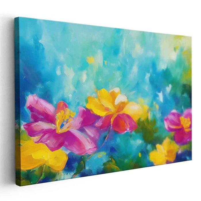 Abstract Tropical Flowers #134