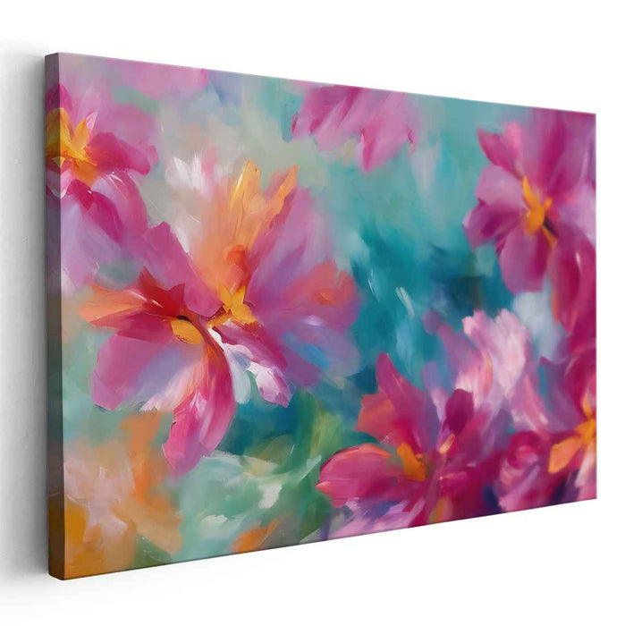 Abstract Tropical Flowers #136