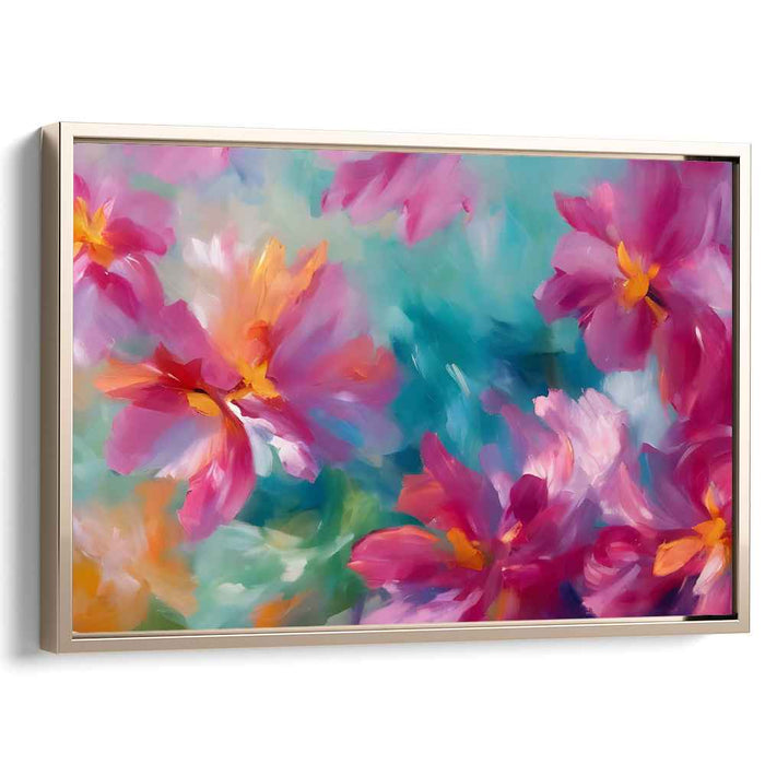 Abstract Tropical Flowers #136