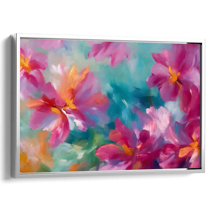 Abstract Tropical Flowers #136