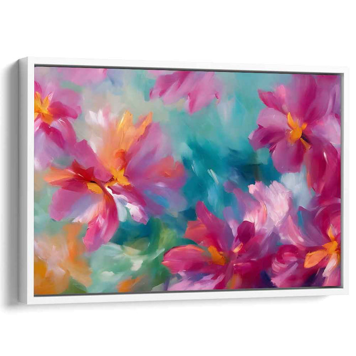 Abstract Tropical Flowers #136