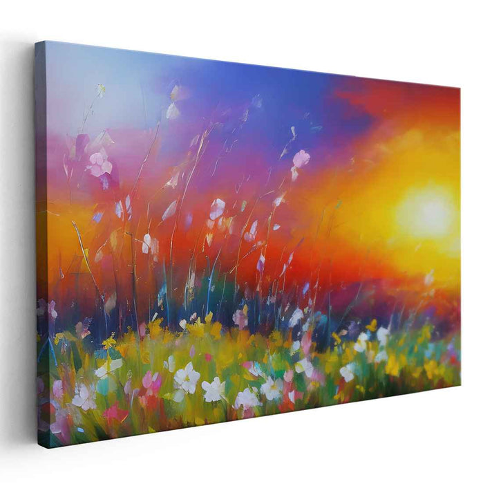 Abstract Wild Flowers #107