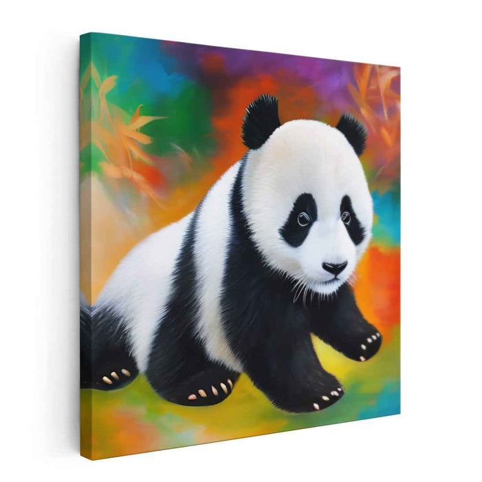 Wildlife Serenade: Vibrant Wildlife Canvas Art Print