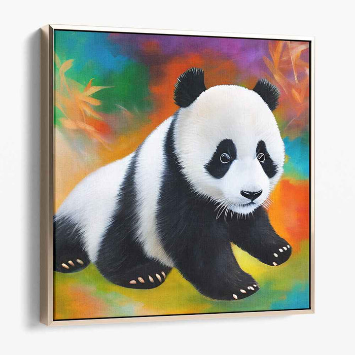 Wildlife Serenade: Vibrant Wildlife Canvas Art Print