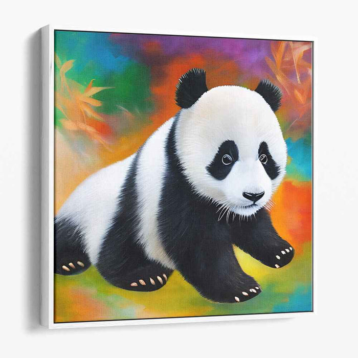 Wildlife Serenade: Vibrant Wildlife Canvas Art Print