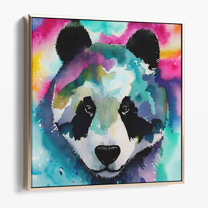 Water Dance: Contemporary Watercolor Canvas Art Print