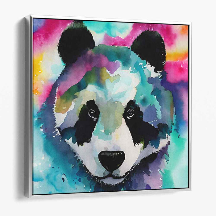 Water Dance: Contemporary Watercolor Canvas Art Print