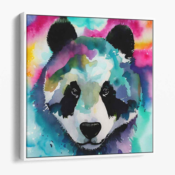 Water Dance: Contemporary Watercolor Canvas Art Print