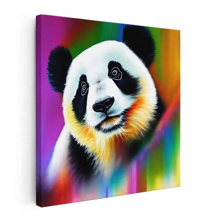 Colorful Jungle Symphony: Vivid Spectrum Wildlife Portrait