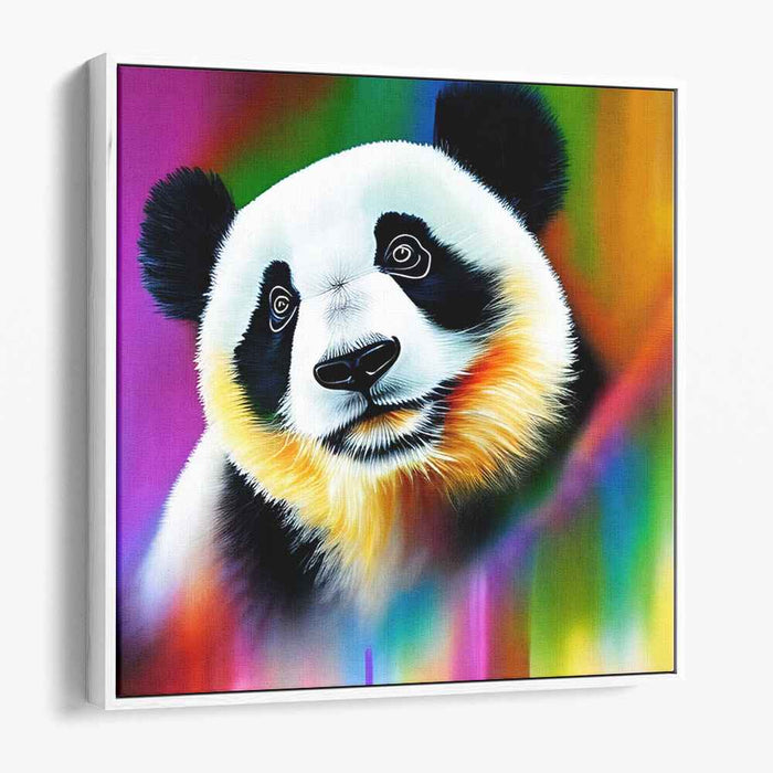 Colorful Jungle Symphony: Vivid Spectrum Wildlife Portrait