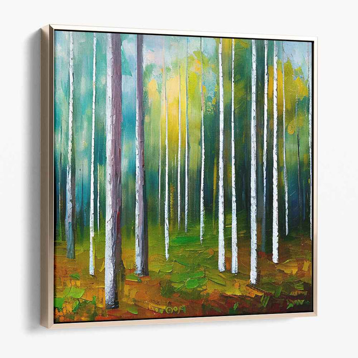 Abstract Pine Forest #004