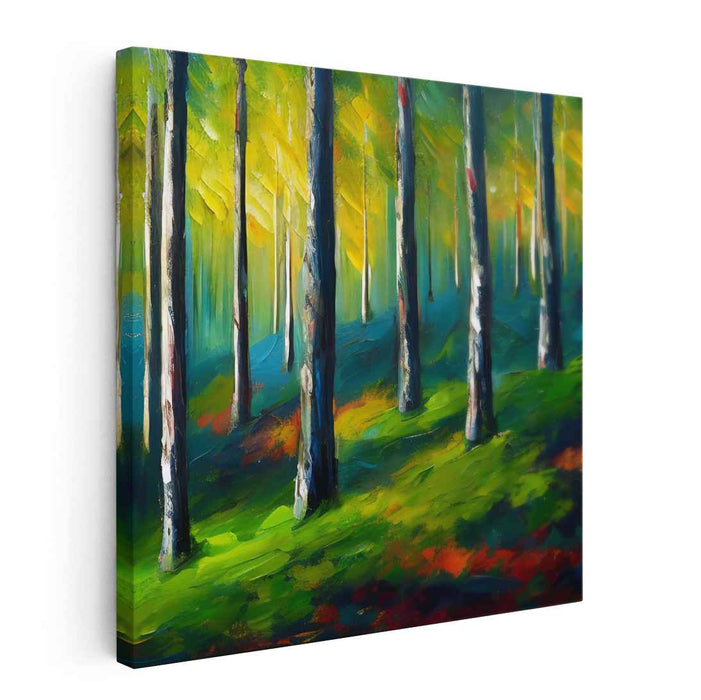 Abstract Pine Forest #006