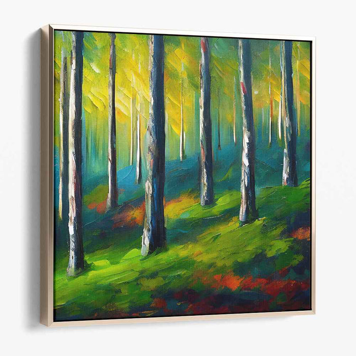 Abstract Pine Forest #006