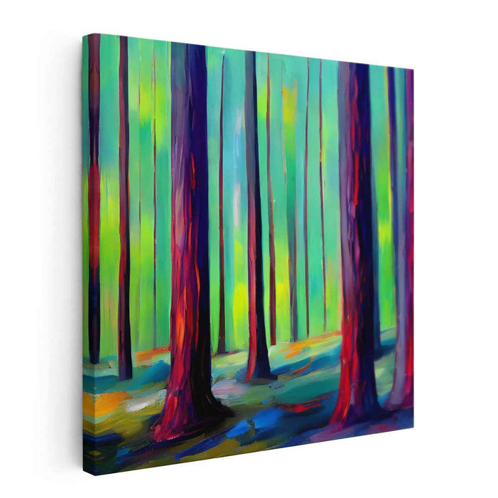 Abstract Pine Forest #007