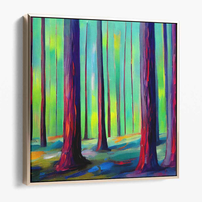 Abstract Pine Forest #007