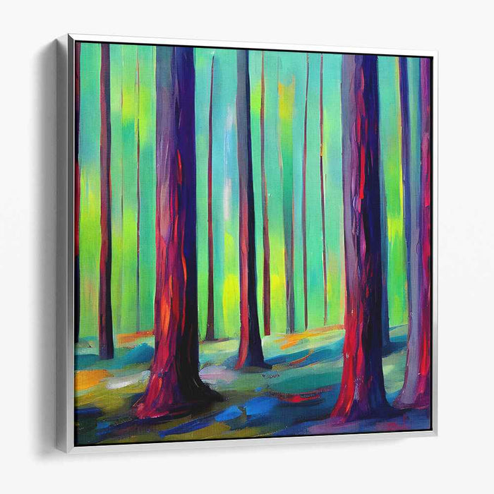 Abstract Pine Forest #007