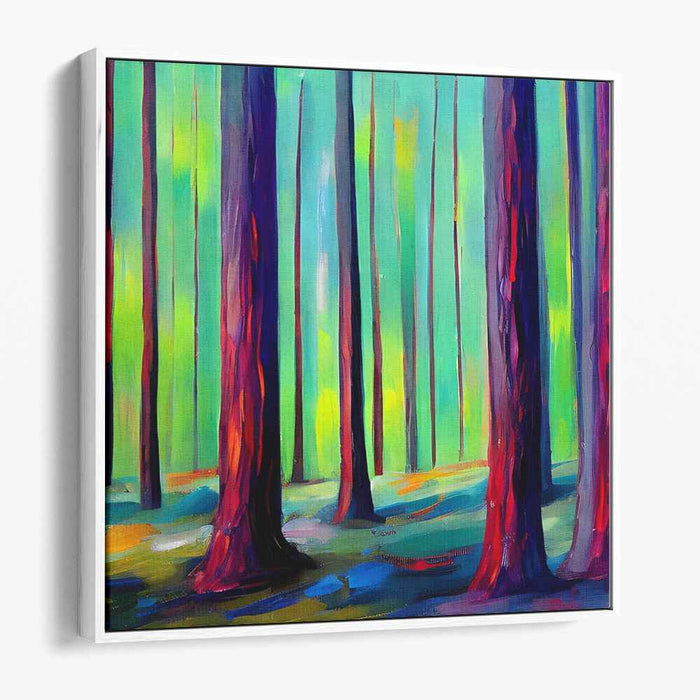 Abstract Pine Forest #007