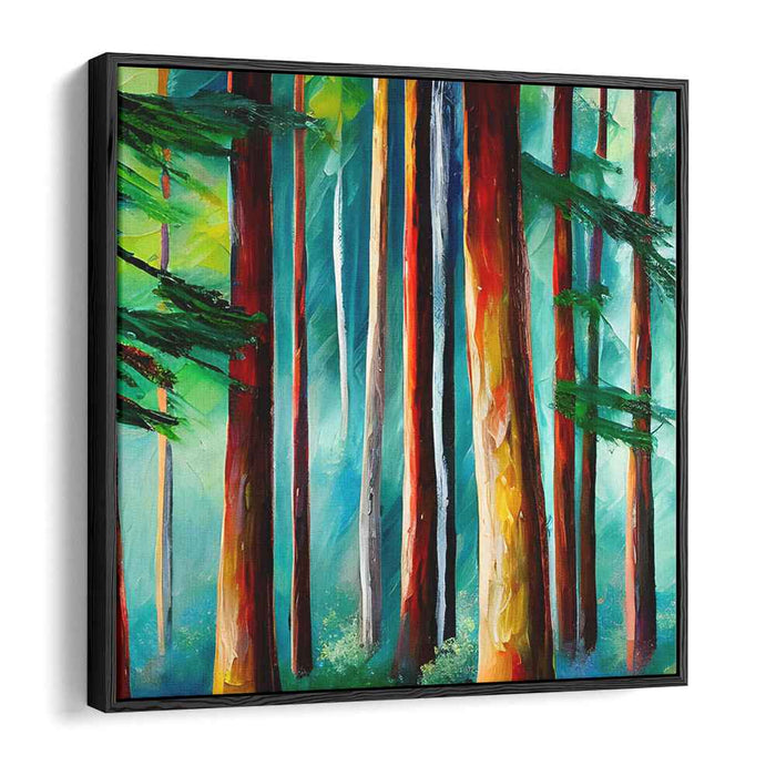 Abstract Pine Forest #022