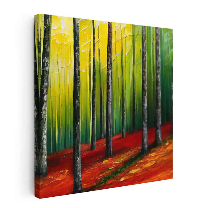 Abstract Pine Forest #028