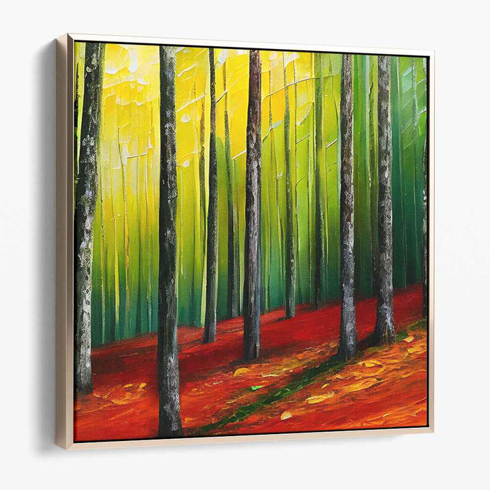 Abstract Pine Forest #028