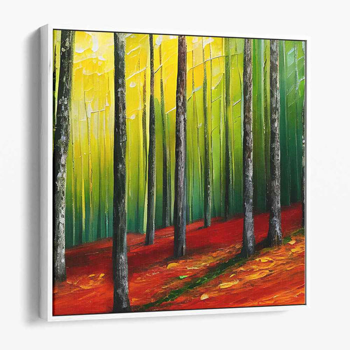 Abstract Pine Forest #028