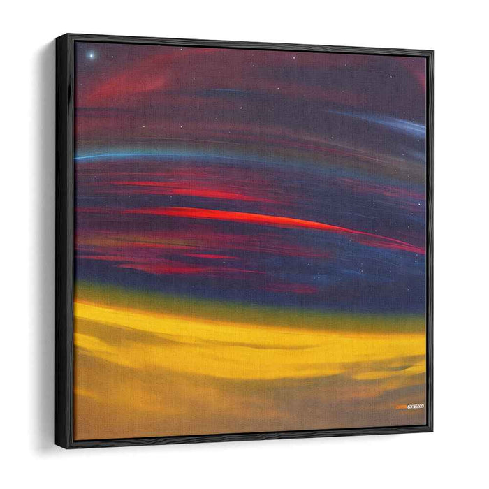 Chromatic Duet: A Symphony of Colors Canvas Art Print