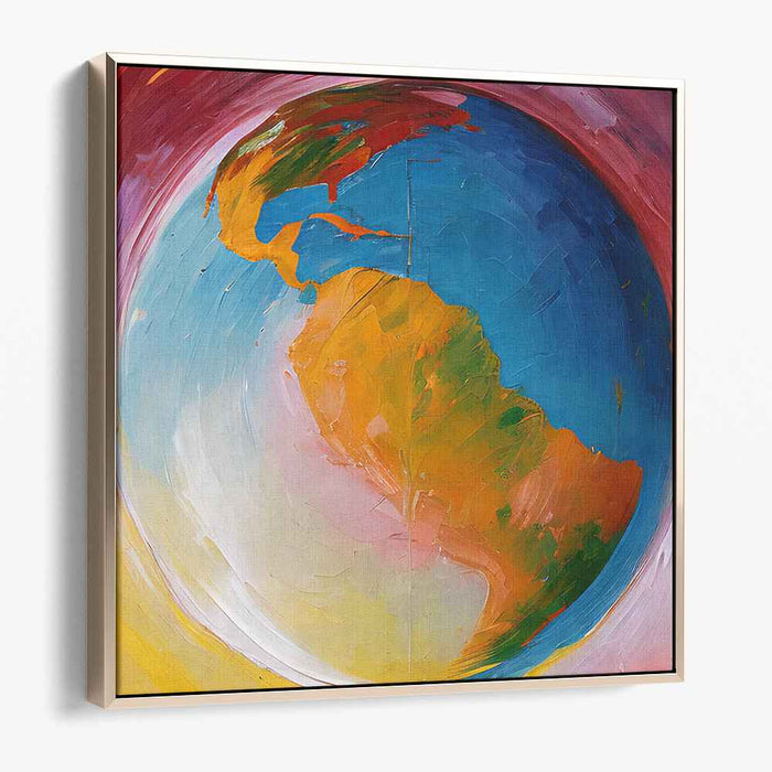 Vivid Earth: Expressive Brushstrokes of the Americas