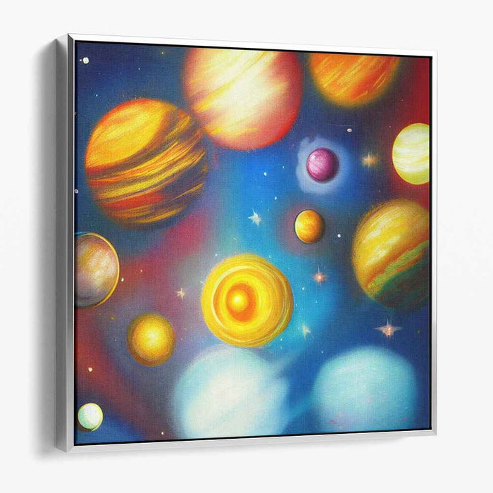 Celestial Palette Adventure: A Vibrant Journey Through the Solar System