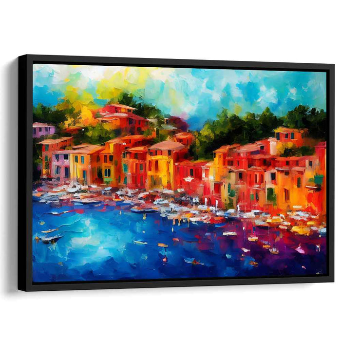 Vibrant Seaside Escape: Mediterranean Charm in Bold Colors