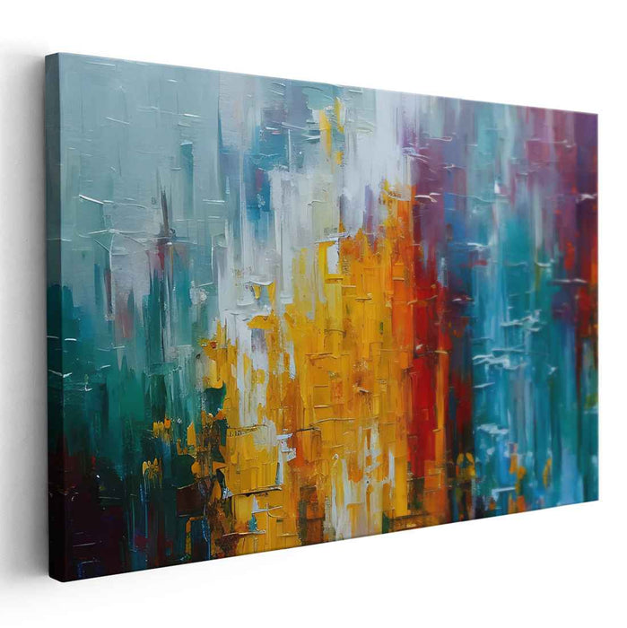 Canvas Beyond Imagination: Abstract Expressionist Canvas Art Print