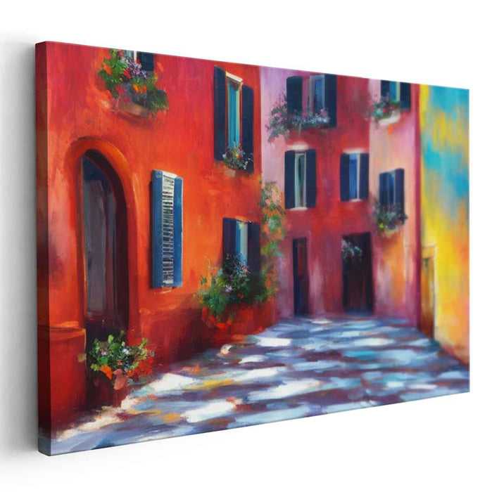 Abstract Portofino Streets #102