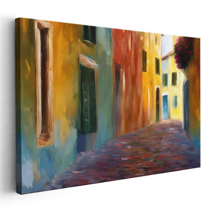 Artistic Tapestry: Vibrant Canvas Art Print