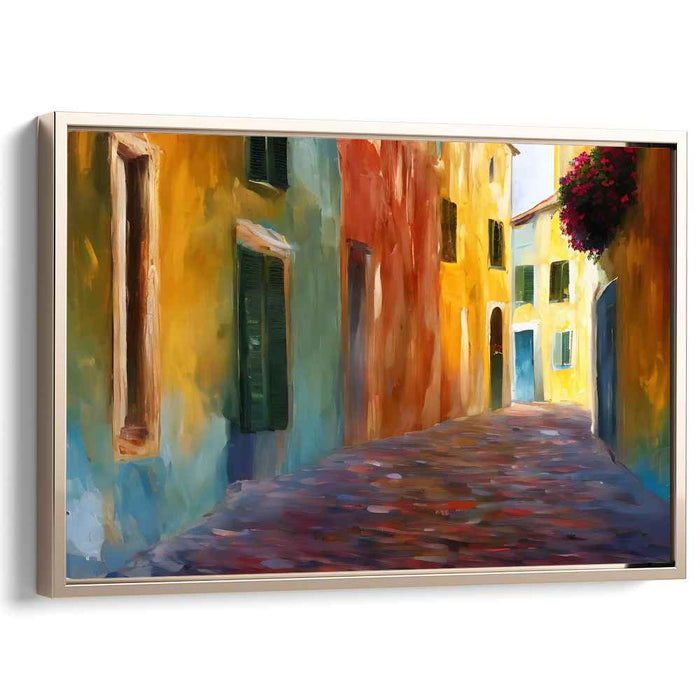Artistic Tapestry: Vibrant Canvas Art Print
