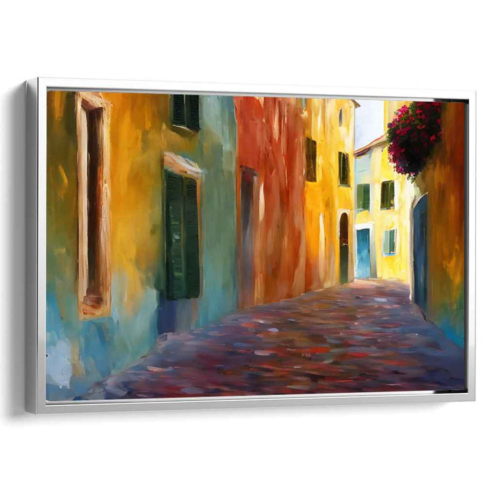 Artistic Tapestry: Vibrant Canvas Art Print