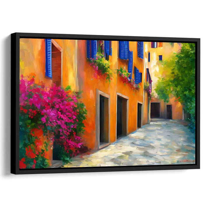 Color Dance Essence: Vibrant Canvas Art Print